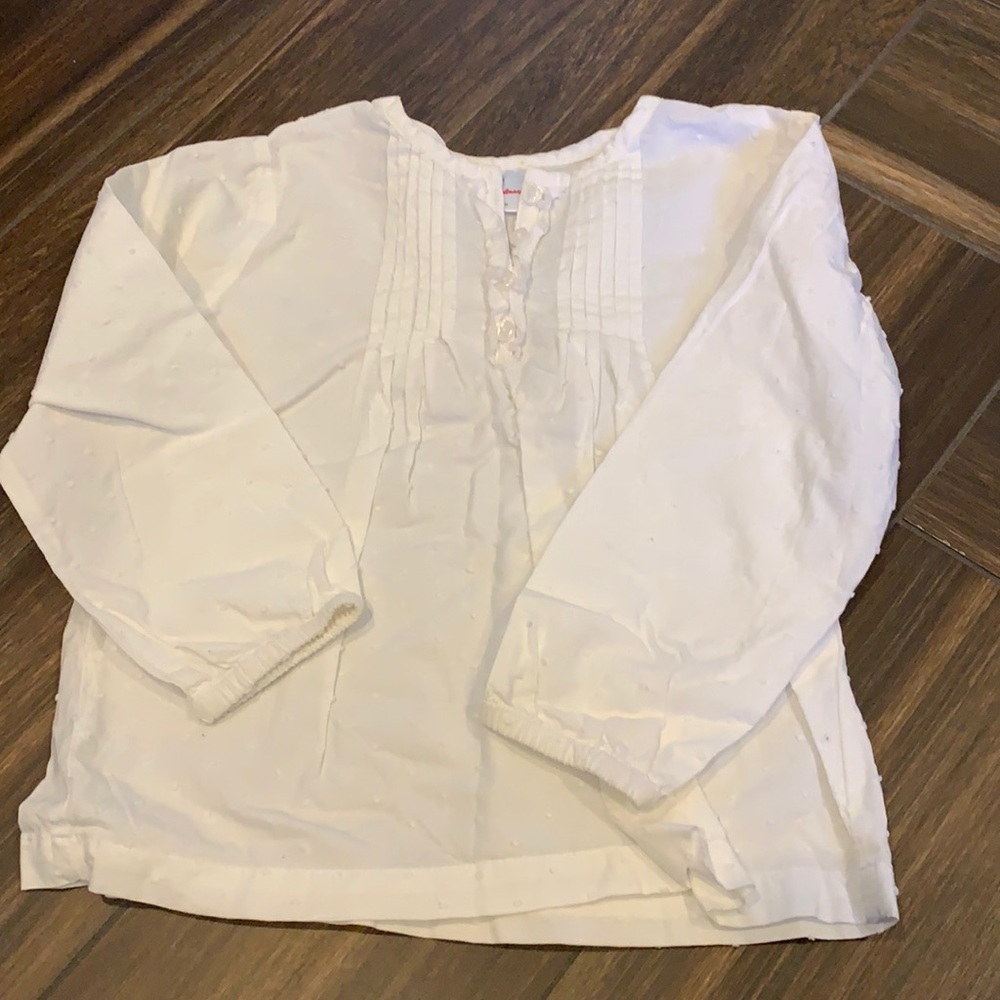 Hanna Andersson pintuck top-size 110